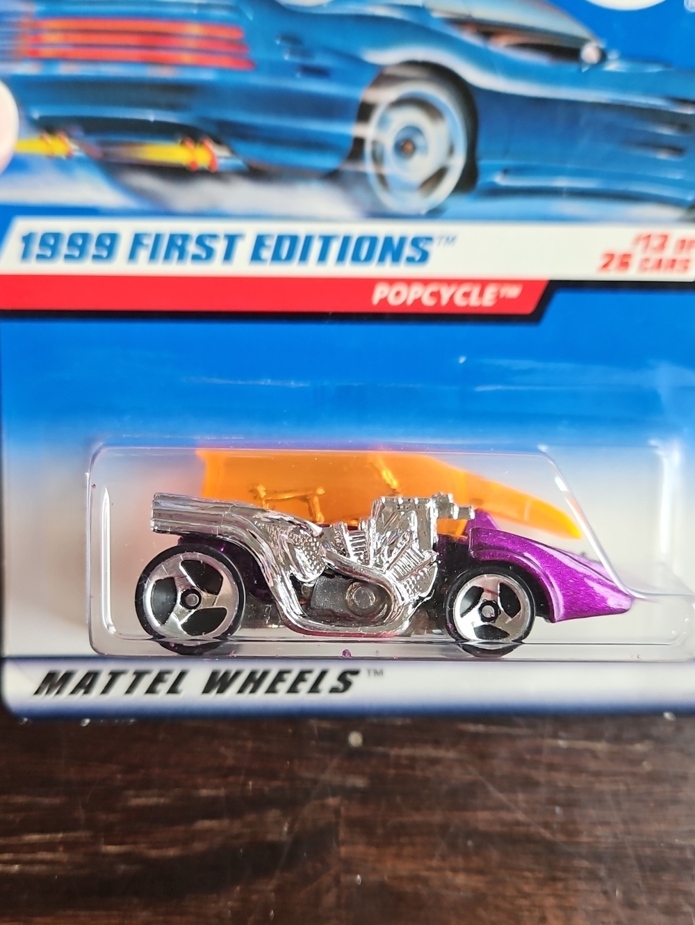 Popcycle 1999 Hot Wheels Vehicle - Purple